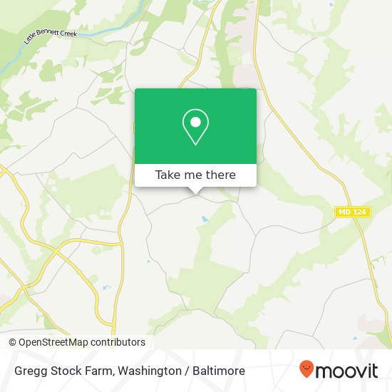 Mapa de Gregg Stock Farm