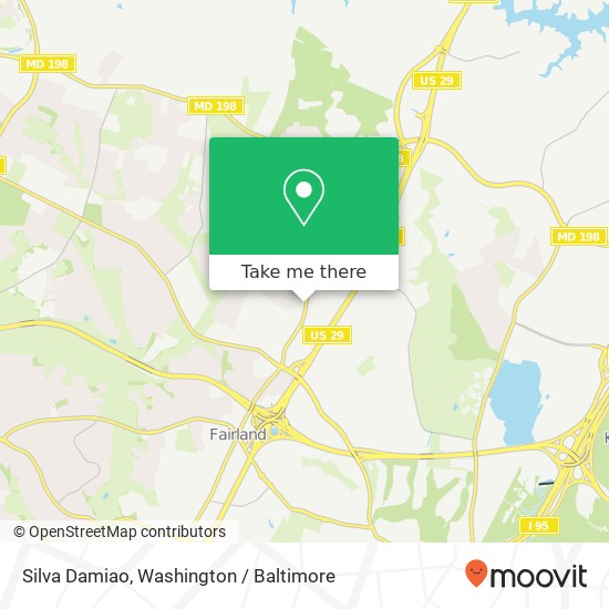 Mapa de Silva Damiao
