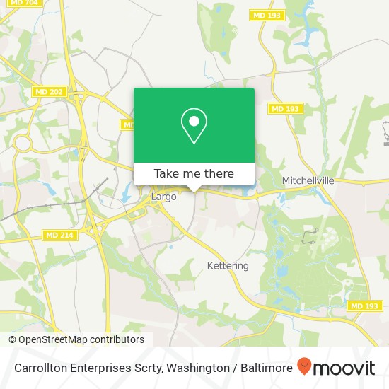 Carrollton Enterprises Scrty map