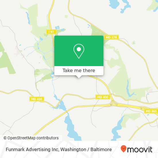 Funmark Advertising Inc map