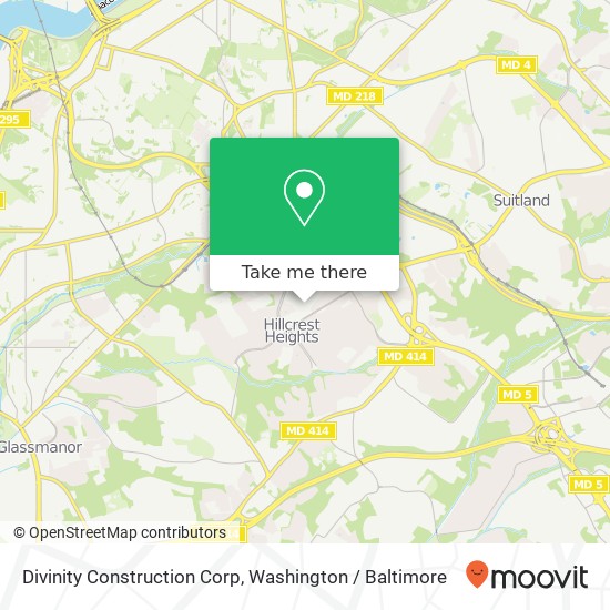 Divinity Construction Corp map