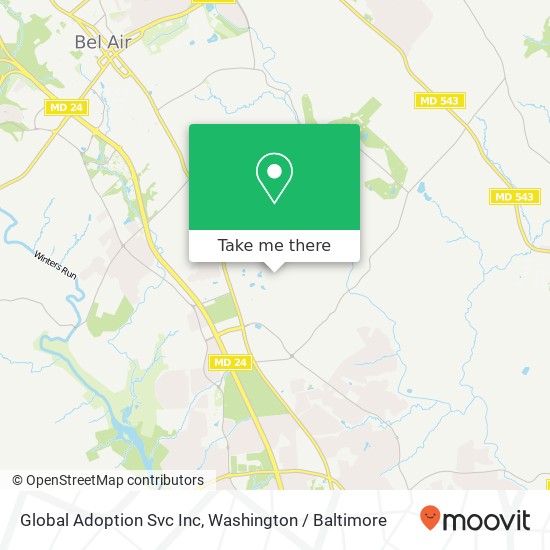 Mapa de Global Adoption Svc Inc