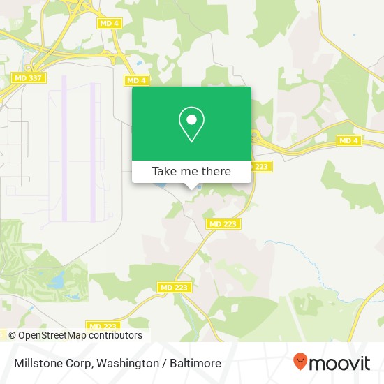 Millstone Corp map