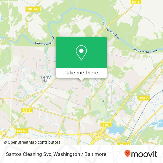 Santos Cleaning Svc map