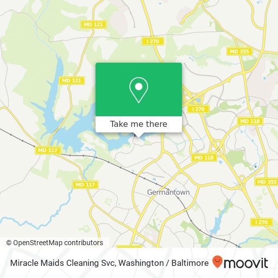 Miracle Maids Cleaning Svc map