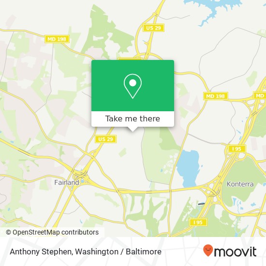 Anthony Stephen map