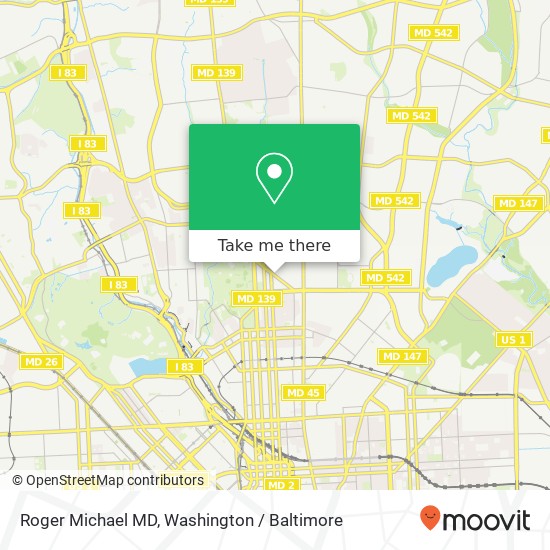 Roger Michael MD map