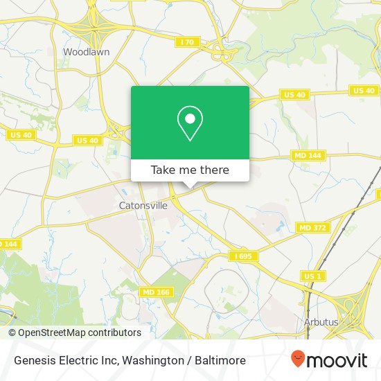 Genesis Electric Inc map