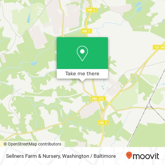 Sellners Farm & Nursery map