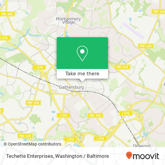 Techette Enterprises map