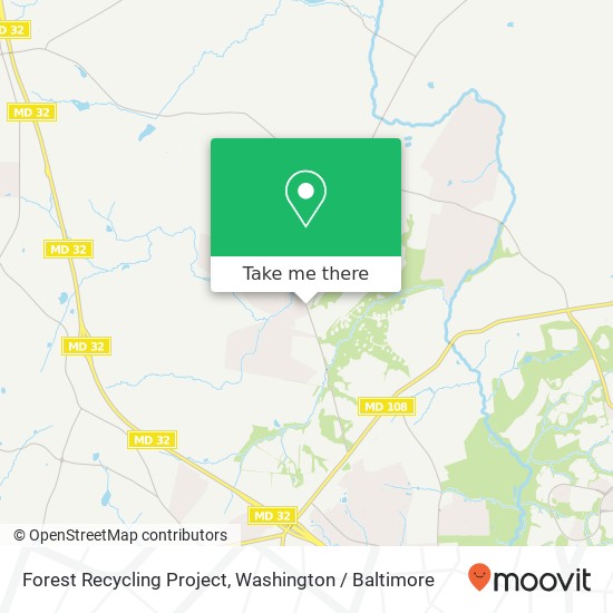 Mapa de Forest Recycling Project