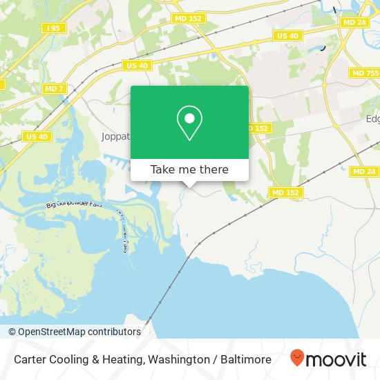 Mapa de Carter Cooling & Heating