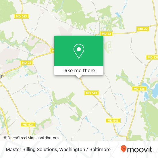 Mapa de Master Billing Solutions