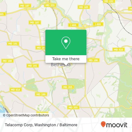 Mapa de Telacomp Corp