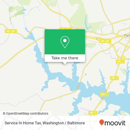 Service In Home Tax map