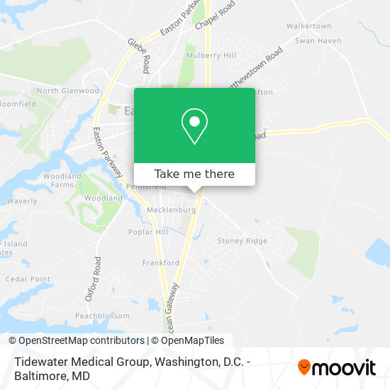 Tidewater Medical Group map