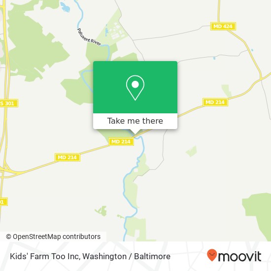 Kids' Farm Too Inc map
