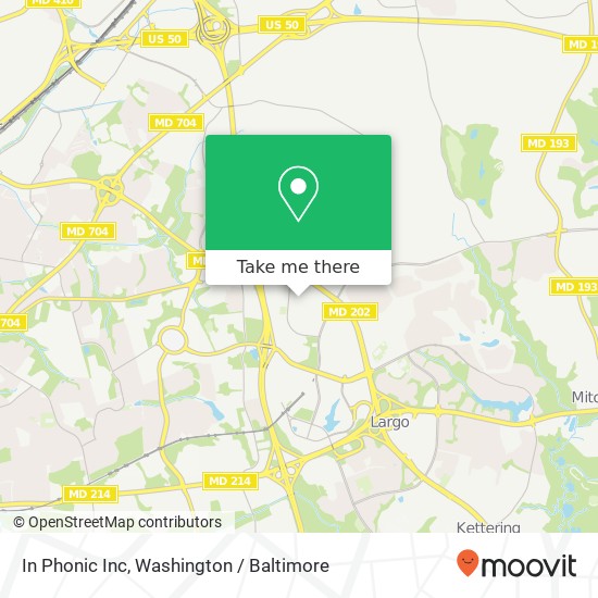 In Phonic Inc map