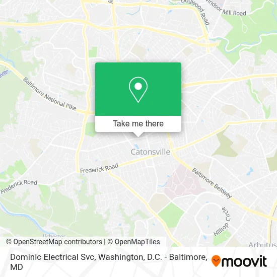 Dominic Electrical Svc map