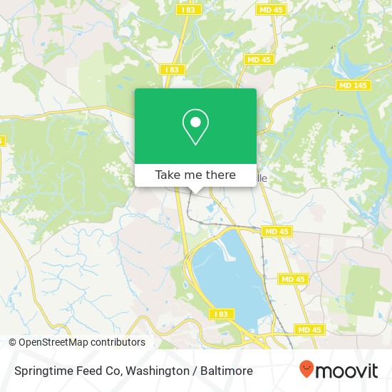 Springtime Feed Co map