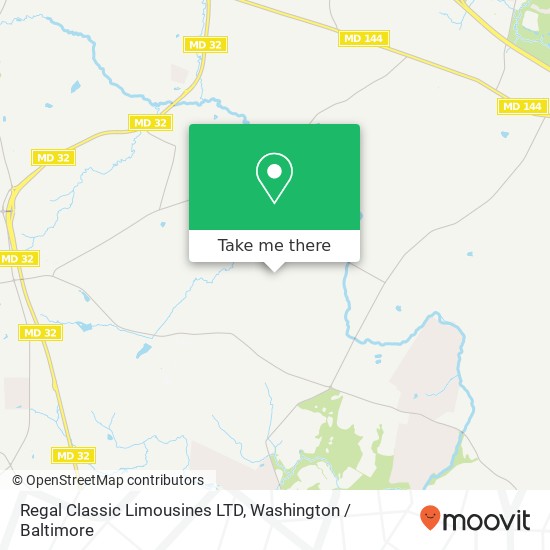 Regal Classic Limousines LTD map