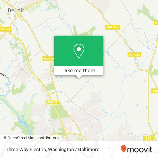 Mapa de Three Way Electric
