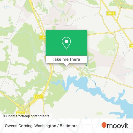Mapa de Owens Corning