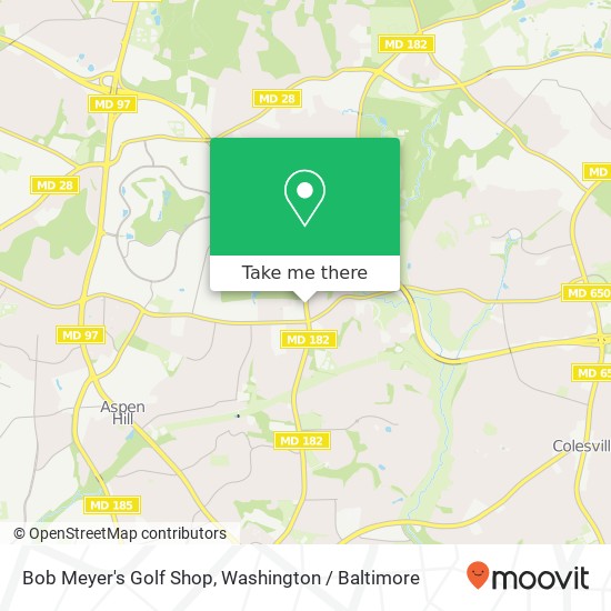 Bob Meyer's Golf Shop map