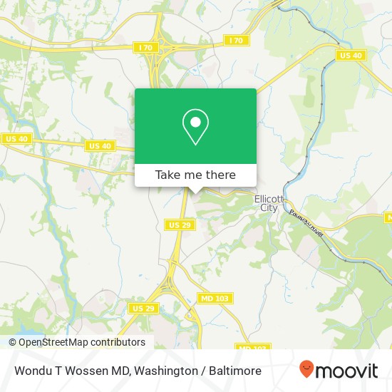 Wondu T Wossen MD map