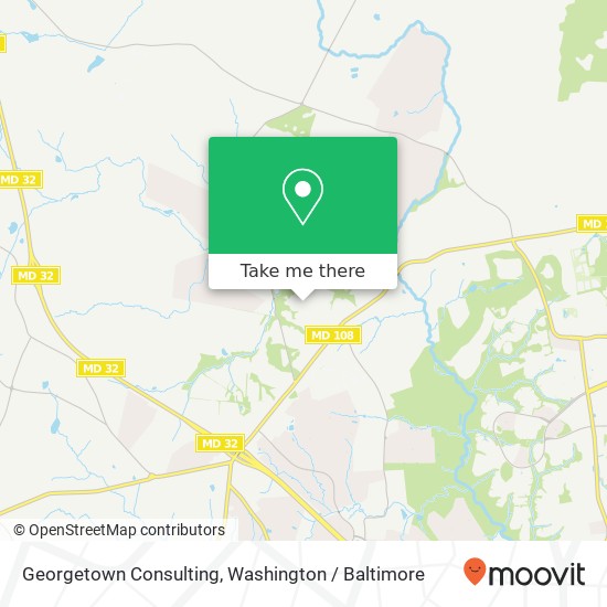 Georgetown Consulting map