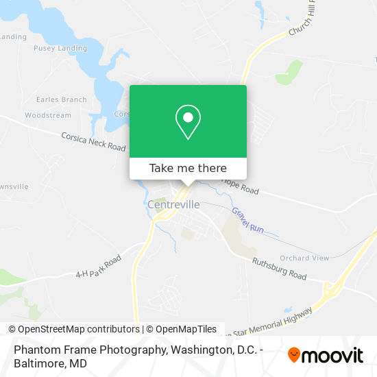 Phantom Frame Photography map