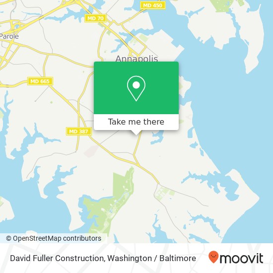 David Fuller Construction map