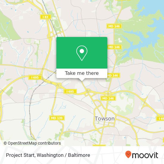 Project Start map
