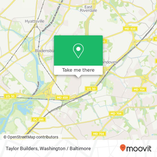 Taylor Builders map