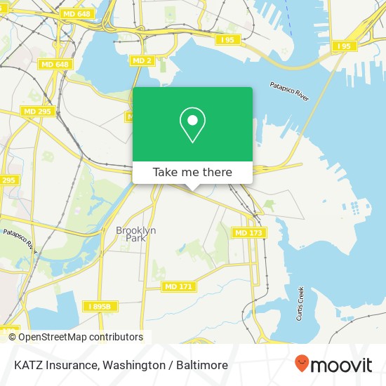 KATZ Insurance map