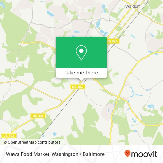 Wawa Food Market map