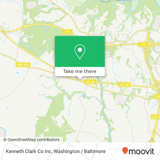 Mapa de Kenneth Clark Co Inc