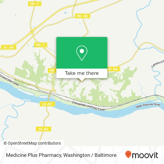 Mapa de Medicine Plus Pharmacy