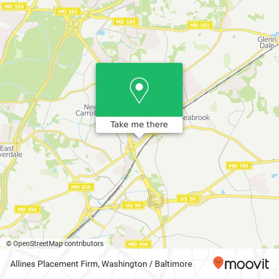 Allines Placement Firm map