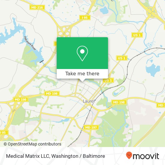 Mapa de Medical Matrix LLC