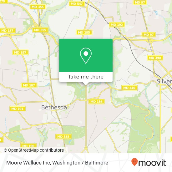 Moore Wallace Inc map