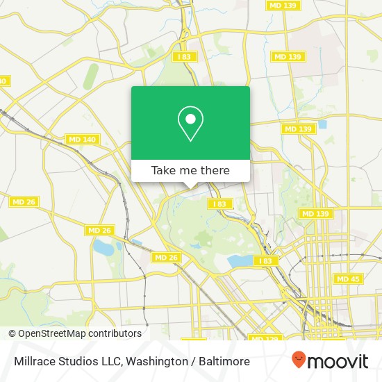 Mapa de Millrace Studios LLC