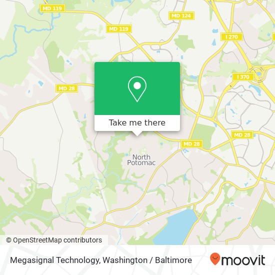 Mapa de Megasignal Technology