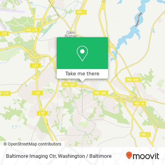 Mapa de Baltimore Imaging Ctr
