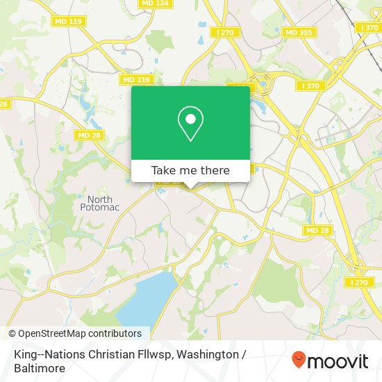 King--Nations Christian Fllwsp map