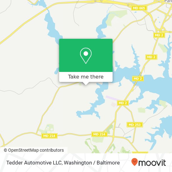 Tedder Automotive LLC map