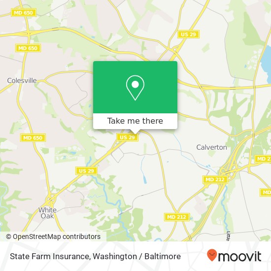 Mapa de State Farm Insurance