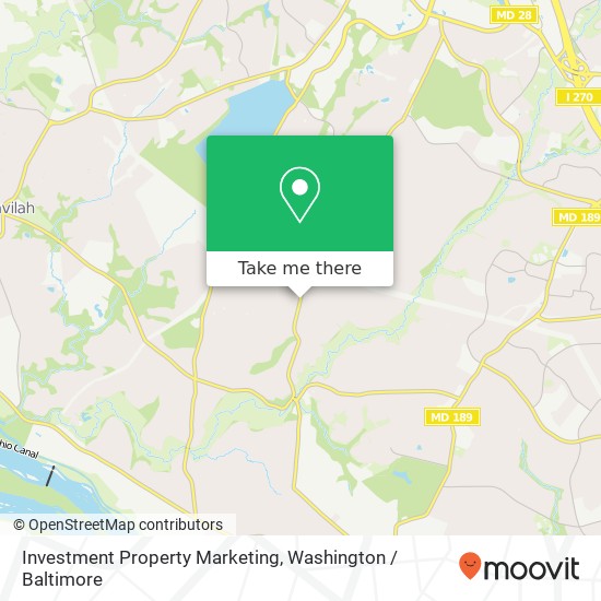 Investment Property Marketing map