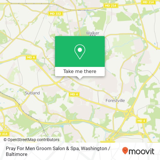 Mapa de Pray For Men Groom Salon & Spa