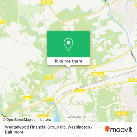Wedgewood Financial Group Inc map